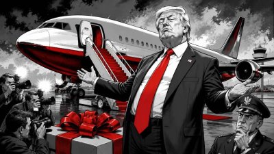 Donald Trump und der fliegende Goldbunker – Wenn das Luxusflugzeug plötzlich lieber allein verreist