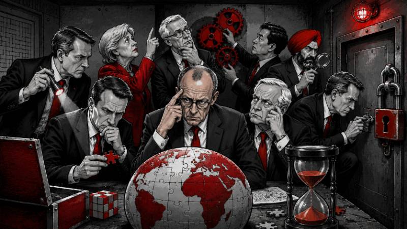 Grafik: Wenn Gipfel im Escape Room enden