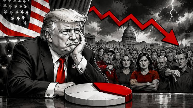 Grafik: Trump bei 33 Prozent: Amerika zählt noch einmal