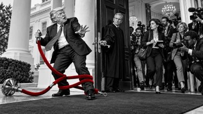 Trumps Presseverbot scheitert an einer offenen Tür