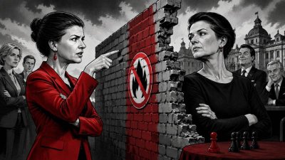 BSW entdeckt die Brandmauer: Katja Wolf findet plötzlich den Feuerlöscher