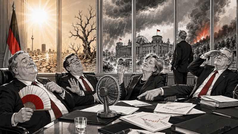 Grafik: AfD gegen Klimawandel - Horst hat nachgemessen