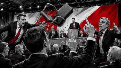 Marl Royale – Der Parteitag, bei dem selbst die Stühle kündigen wollten