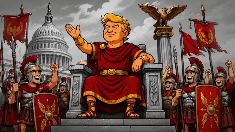 Grafik: Empire of Trumpius: Willkommen im Imperium