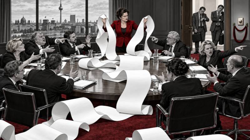 Grafik: Rot-Rot-Grün - Die Koalition sondiert den Selbststreit