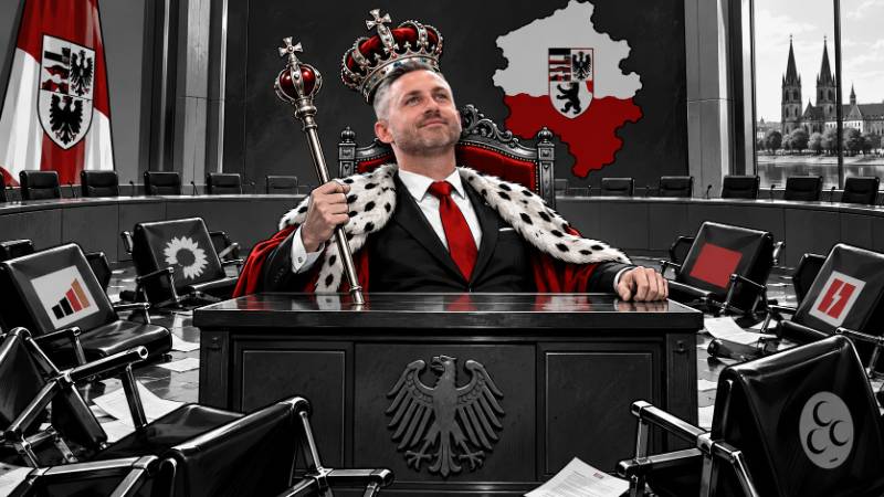 Grafik: Siegmund - Regieren bitte ohne Kompromisse