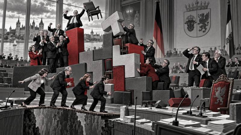 Grafik: MV-Wahl - Wenn Protest plötzlich arbeiten muss