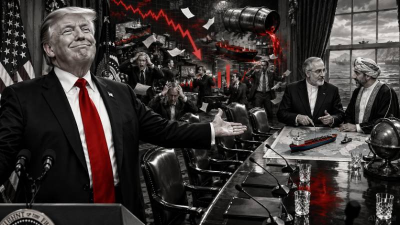 Grafik: Trump verhandelt – der Iran erscheint nur nicht