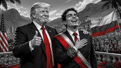 Der große Daumen des Nordens: Wie ein Wahlkampf plötzlich zur internationalen Fanpost wurde
