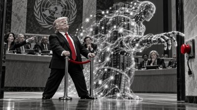 Trump bietet sich als menschliche KI-Firewall an