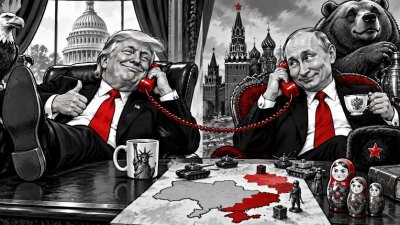Eine Stunde Harmonie: Putin erklärt Trump den Frieden – nach Kreml-Art