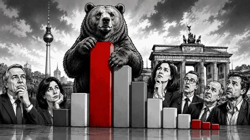 Grafik: Berlin regiert schon wieder die nächste Umfrage