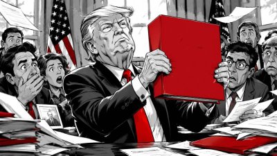 Donald Trump und der heilige USB-Stick der absoluten Wahrheit
