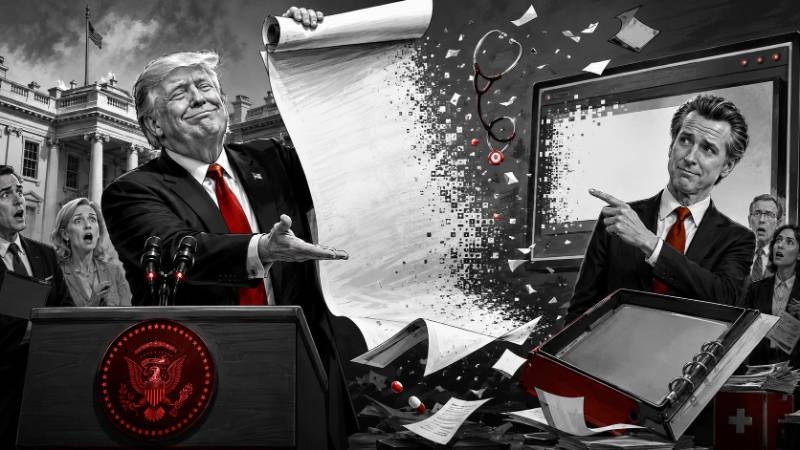 Grafik: Trumps Gesundheitsplan ist wieder fast fertig