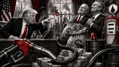 Donald Trump entdeckt den Sozialismus an der Zapfsäule