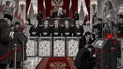 Russland hat gewählt – der Sieger stand praktischerweise schon bereit