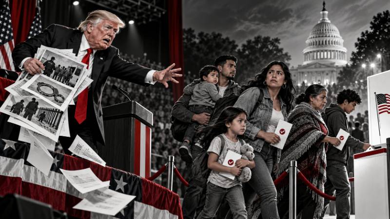 Trump und die Wählerflucht: Abschieben statt Überzeugen