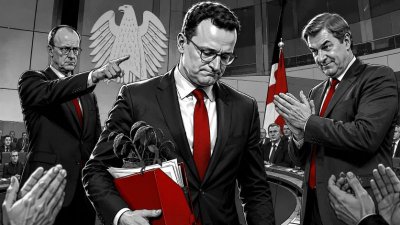 Berlin sucht den Super-Spagat – Jens Spahn scheidet im Finale der politischen Bodenturner aus