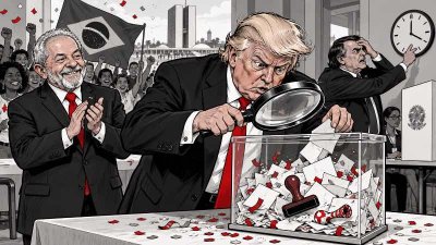 Trump entdeckt Wahlbetrug in Brasilien: Demokratie nur bei richtigem Sieger gültig!