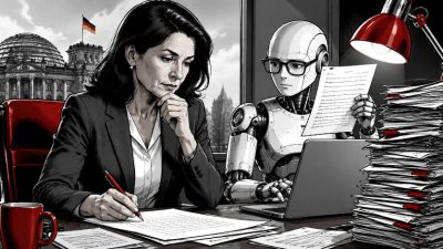 Katherina Reiche und der Ghostwriter 3000 – Wenn der Algorithmus plötzlich Leitartikel schreibt