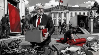 Schloss Bellevue zieht um: Steinmeier sucht die Umzugskiste mit der Republik