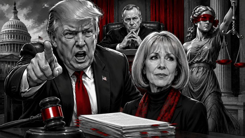 Grafik: Amerikas endloser Trump-Gerichtszirkus
