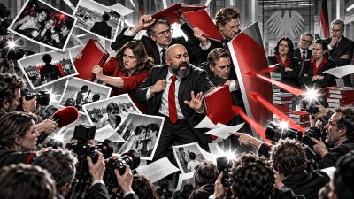 Die revolutionäre Skandalabwehr: Erst das Foto, dann die Kampagne