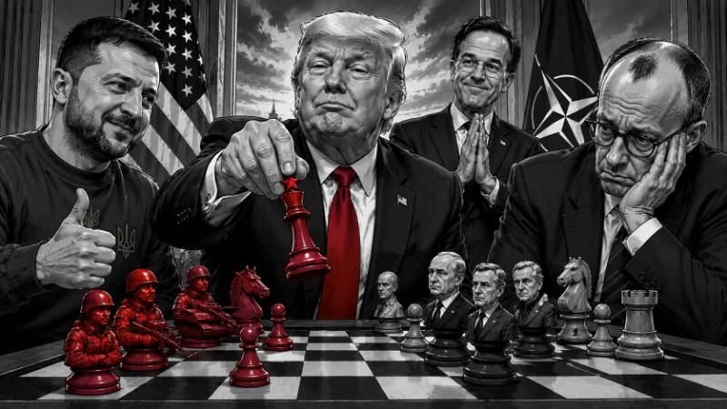 Grafik: Trump verteilt Sterne und Strafarbeiten