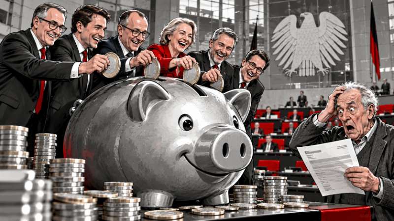 Grafik: Rentenreform: Politiker entdecken die Rentenkasse