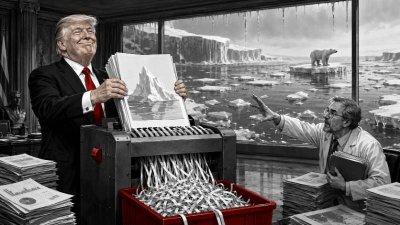 Operation Eisdecke: Trump schafft den Arktisbericht ab, damit wenigstens die Fakten nicht weiter schmelzen