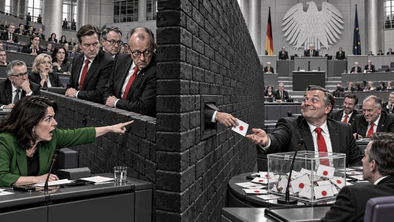 Grafik: Berliner Brandmauer - Hat die AfD einen geheimen Schlüssel?
