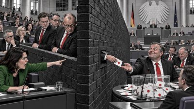 Berliner Brandmauer: Plötzlich hat die AfD einen geheimen Lieferservice!