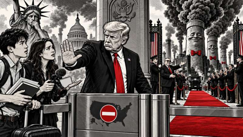 Grafik: Amerika begrenzt Menschen – aber nicht das CO₂