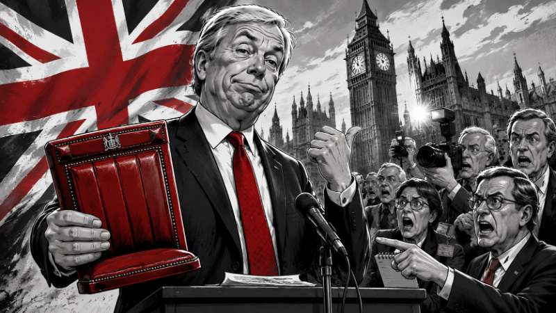 Grafik: Farage gegen das Establishment – Runde zwei