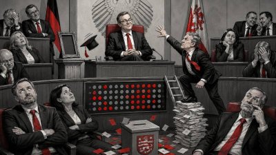 Dr. weg, Höcke trotzdem nicht da: Thüringens Misstrauens-Abo