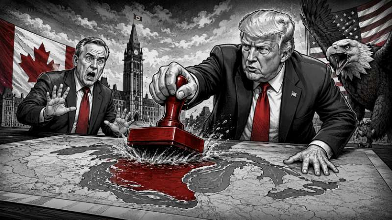Grafik: Trump benennt den Ontariosee um