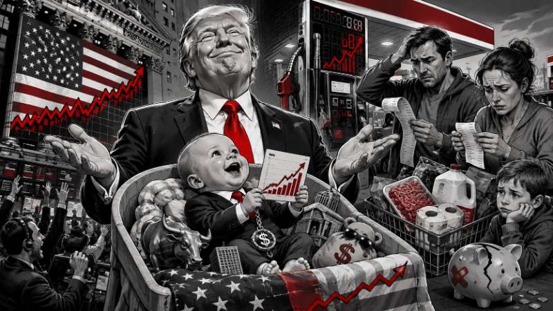 Grafik: Babys, Börse und Donald Trumps großer Plan