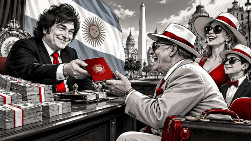 Grafik: Argentinien - Staatsbürgerschaft jetzt als Premium