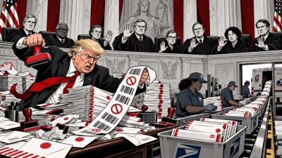 Briefwahl auf Trump-Art: Erst wählen, dann Regeln