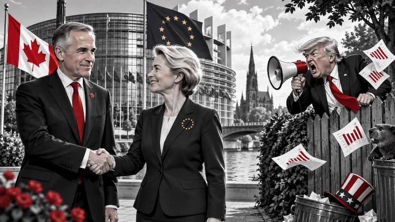 Grafik: Kanada, Europa und Trumps großer Nachbarschaftsstreit